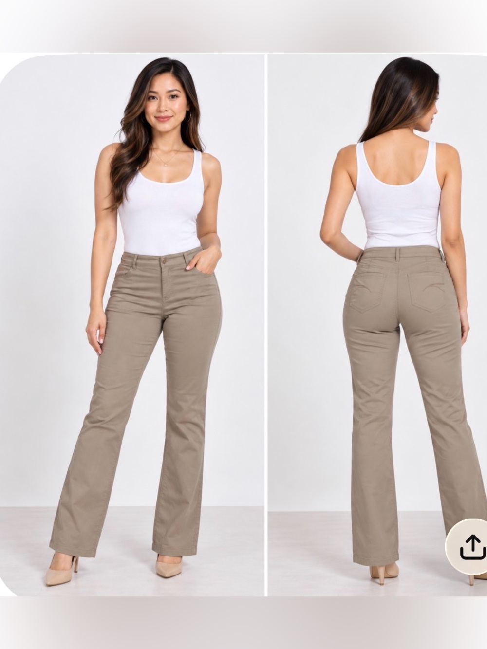 Women Rider Boot Leg Pants